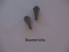 Lego 2 Stück Eistüte Mattsilber Nr. 11610