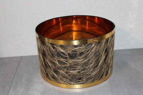 Lampenschirm schwarz gold - lampenschirm,