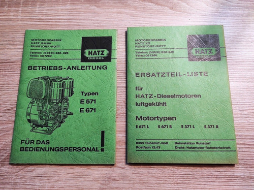 Hatz e571 e671 r - hatz, l