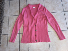 Schöne Damen Jacke -Strickjacke, Cardigan *Bonita* Gr. M-42,rosa,+Wolle+Kaschmir