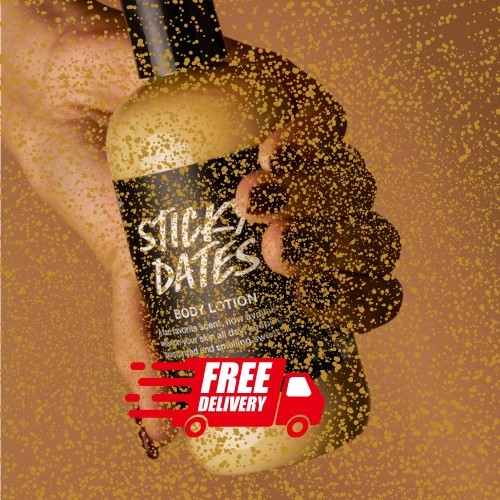 Lush sticky dates bodylotion - dates,