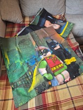 Lego Batman Bettwäsche 135 X 200 cm 80 X 80 cm Kissenbezug + Deckenbezug Neu