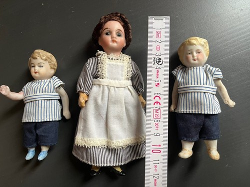 Antike mignonette puppen - 3,