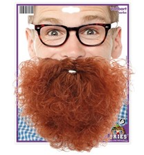 Wikinger Vollbart Bart Braun