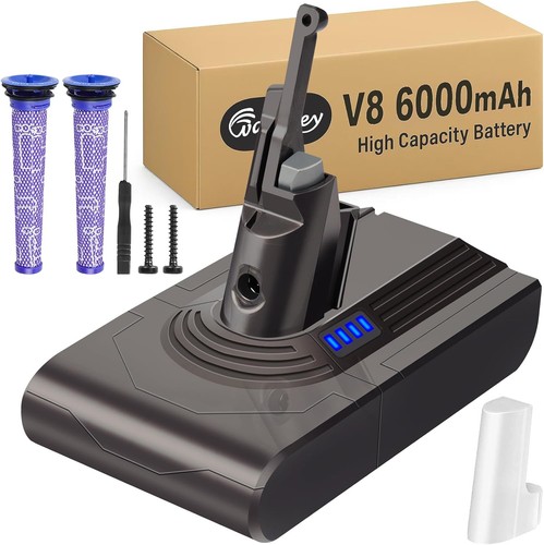 Akku 6000mah für dyson - 6000mah, v8