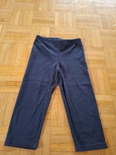 TOPOLINO Caprileggings Gr. 110 blau  Mädchen Leggings Capri Hose Baumwollmischun