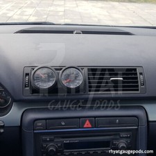 Audi A4 B7 52mm - Zusatzinstrumente Halter Manometer Messgerät Gauge Pod