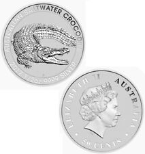 SALZWASSER KROKODIL - 999 SILBER -  SILBERMÜNZE - SILBERBARREN - SELTEN