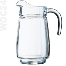 2,3 L Glaskrug Saftkrug Weinkrug Wasserkrug Glas Krug Bier Pitcher Griff