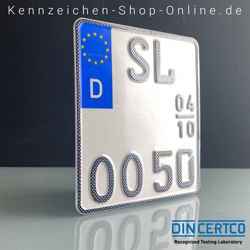 Motorrad carbon kennzeichen - 1,