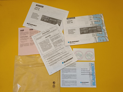 Bedienungsanleitung blaupunkt - bedienungsanleitung,