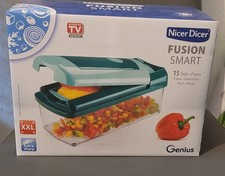 Genius Nicer Dicer Chef 15-teilig Gemüseschneiderset - Grün