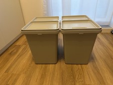 2x IKEA HALLBAR Behälter 22l