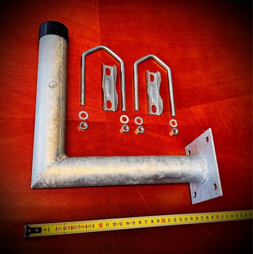Geländerhalter 25cm für sat - geländerhalter,