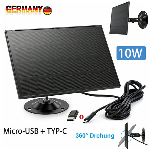 10w solarpanel ladegerät mit - 10w,