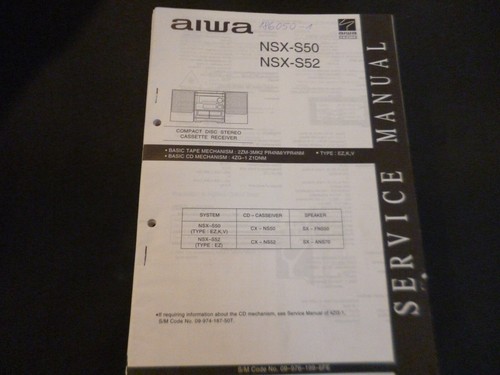 Original service manual - original,
