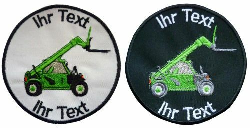 Radlader merlo aufnäher patch - aufnäher,