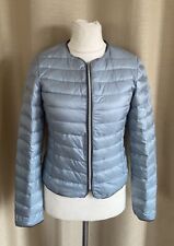 PASSPORT leichte Übergangs Daunen Jacke Steppjacke hellblau Größe 36