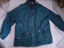 Herren Damen Outdoor Wind Jacke 50/52 VINTAGE 90er türkisblau JEANTEX