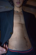 Vintage Striped Blazer