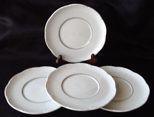 4 x Rosenthal Classic Rose Hotelgeschirr Monbijou brauner Rand Suppenuntertasse