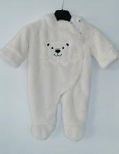 weisser weicher und warmer Wagenanzug  Gr. 74 dopo dopo newbon, Stülpärmel, neu