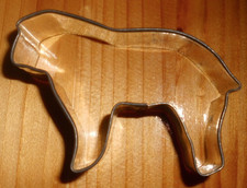 Bär   Ausstechform  Keksausstecher  Keksform  Plätzchen alt Metall