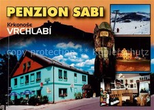 Vrchlabi Hohenelbe CZ Penzion Sabi Schlepplift Gastraum