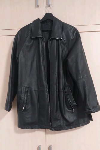 Echtleder mantel jacke - echtleder,