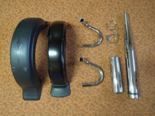 Simson SR50/SR80 Schutzblech-Set & Auspuffanlage