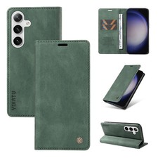 Handyhülle Für Samsung S25 S24 S23 S22 S21 S10 S9 Tasche Schutz Hülle Flip Cover