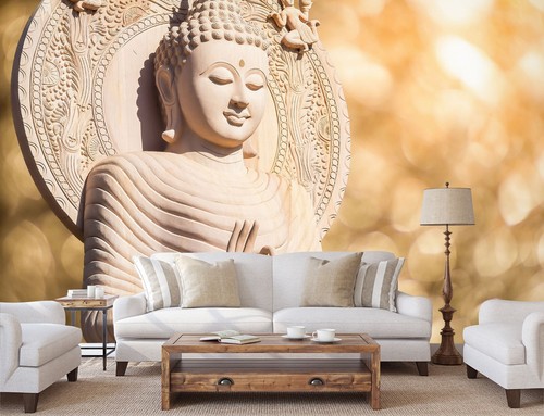 Religiöse buddha statue - 3d,