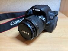 Spiegelreflexkamera Canon EOS 650D 18 Mp Schwarz + 18-55mm 