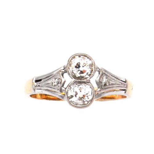 Art deco diamant - 0.63, ct