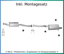 Auspuffanlage für subaru - auspuffanlage,