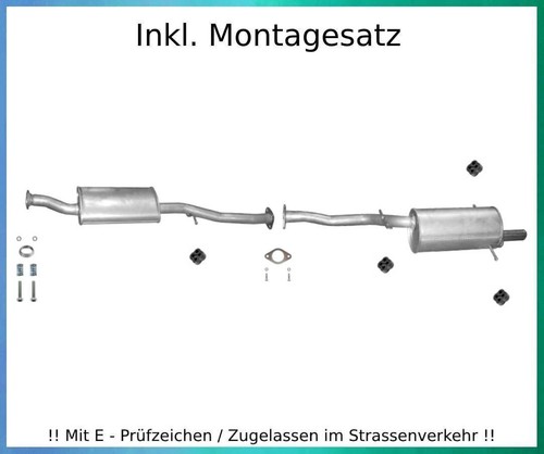 Auspuffanlage für subaru - auspuffanlage,