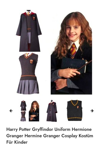 Cosplay kostüm hermine - cosplay, kostüm*