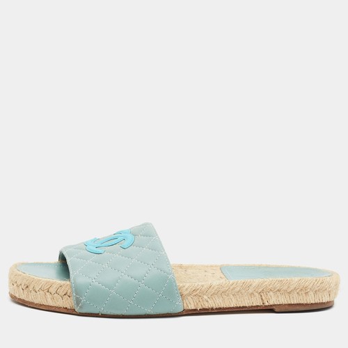 Chanel 39 blau leder - chanel,
