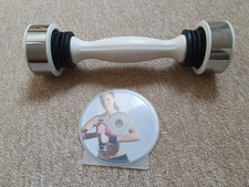 Damen Hantel einzel weiß mit DVD