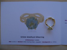 Juwelo, Damenring, Grüner