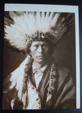 AK INDIANER  /  HÄUPTLING  GARFIELD  -  CHIEF DER  JICARILLA  APACHE INDIANER