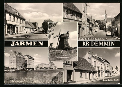 Ansichtskarte jarmen kr - ansichtskarte,