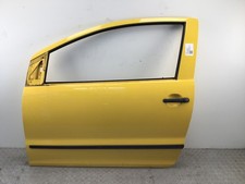 Tür VW Fox (5Z) links gelb, 1T/LY1C 684469 3Türer