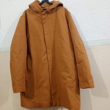 COS Unisex Brown Hooded Long