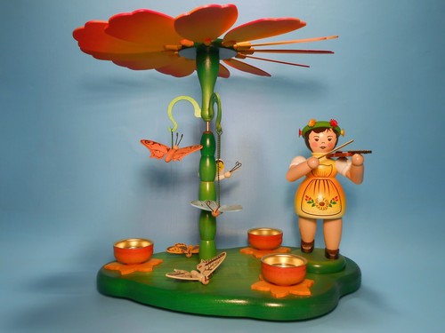 Pyramide aus holz blumenkind - pyramide,