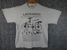 Vintage leonardo bike shirt - leonardo, t-shirt