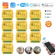 1-10Stück Smart Wlan Funk Jalousie Vorhang Schalter Blind Rolladenschalter Tuya