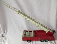 Tonka  Feuerwehrauto Leiterwagen Blech Feuerwehr antik alt LKW 61cm 32202