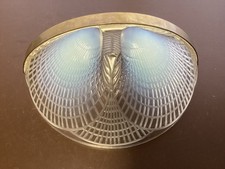 Lalique Art Deco Coquilles Applique Opalecent Wandlampe Halbschale Muschel 1921