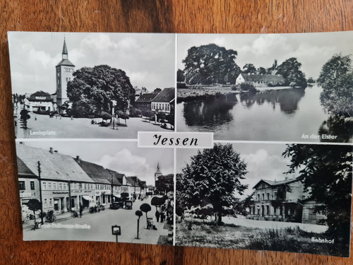Ansichtskarte jessen elster - ansichtskarte, jessen/elster
